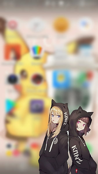 ♡ ꒱ 2/2 | Cute icons, Anime best friends, Friend anime