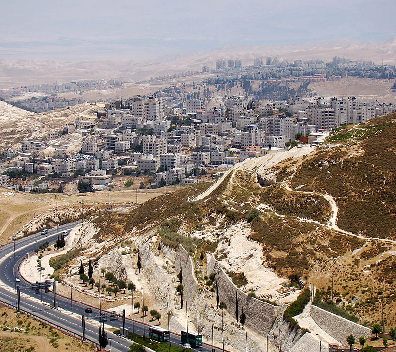 Desert City, asia, israel, israeli, middle east, HD wallpaper