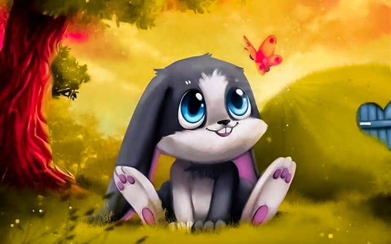 Bunny animation cartoon cute rabbit HD wallpaper  Peakpx