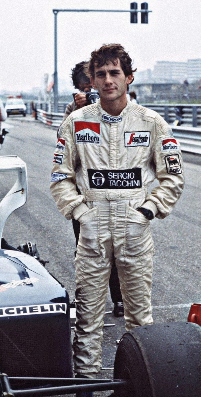 Ayrton Senna, driver, mclaren, formula 1, f1, malboro, HD phone wallpaper