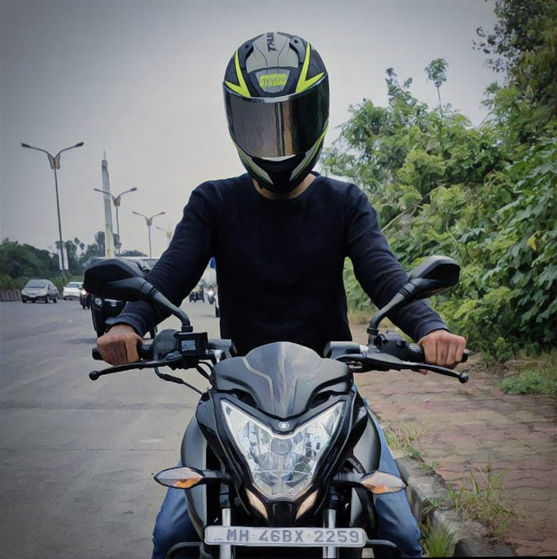 Pulsar Ns 200 Bike Photoshoot, Bike Riding Photography, Biker ...