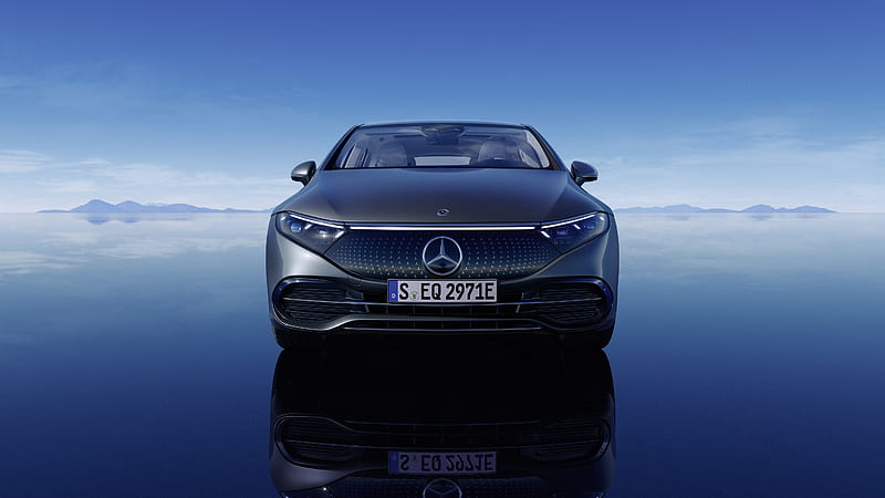 Mercedes-Benz EQS 450+ 2021, HD wallpaper