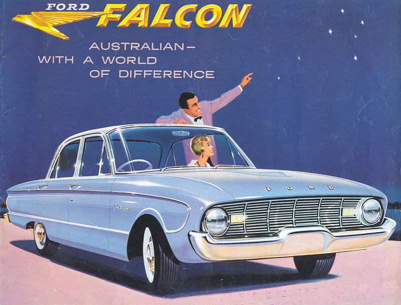 1960 XK Ford Falcon, Classic, XK Ford Falcon, Australia, 1960, HD wallpaper