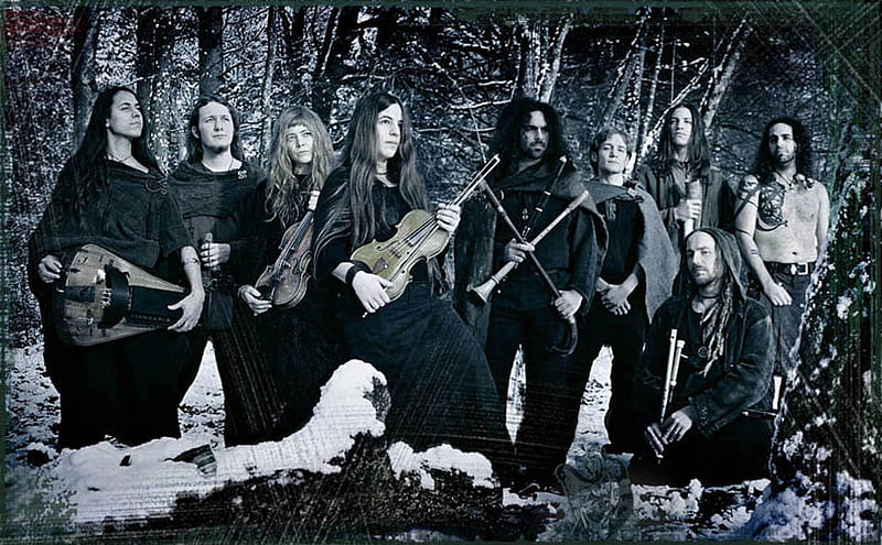 Eluveitie, metal, band, heavy, instruments, folk, HD wallpaper