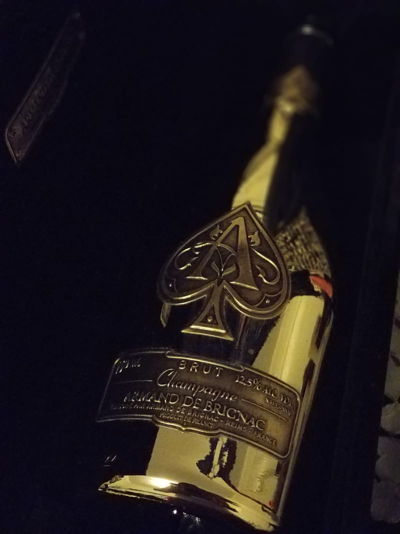 Ace Of Spades, champagne, HD phone wallpaper