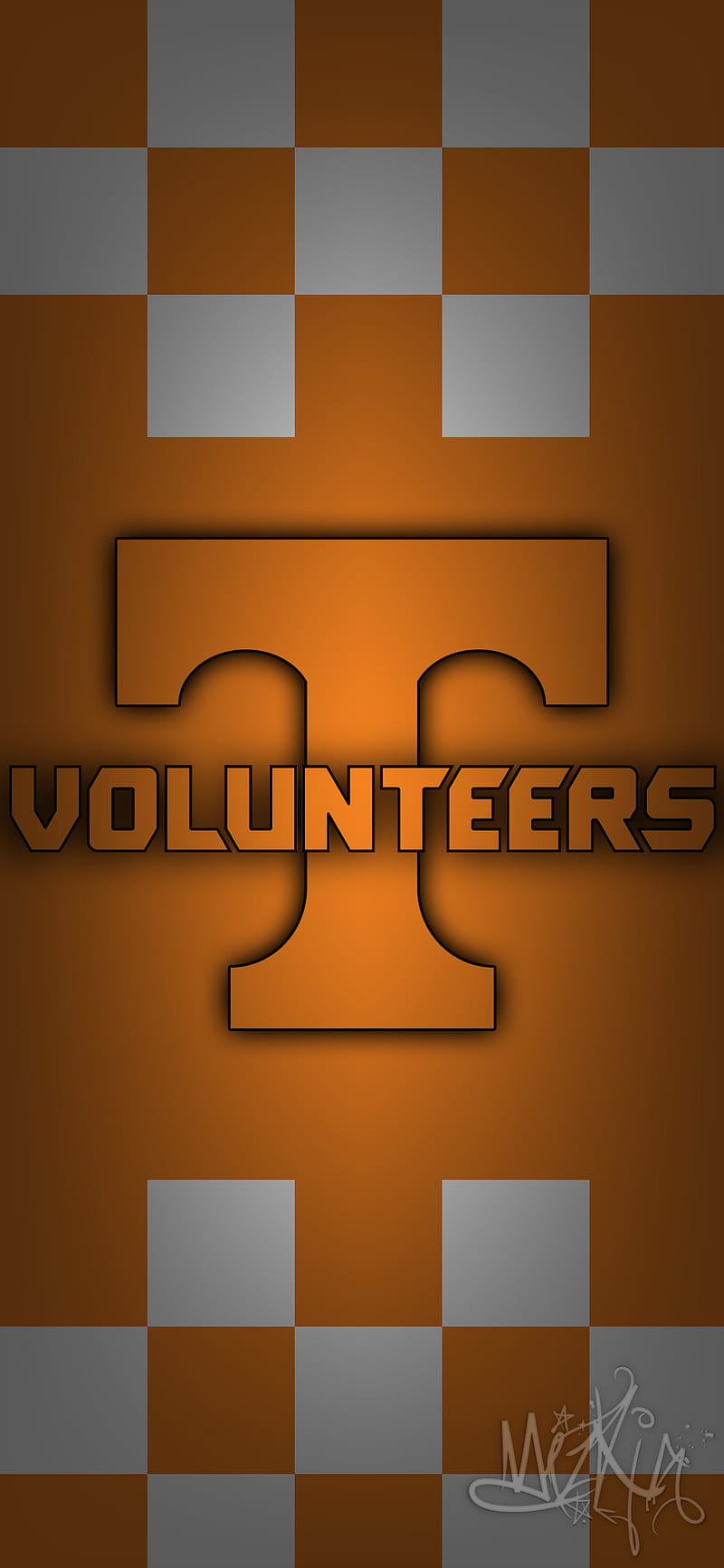 Tennessee Volunteers, knoxville, orange, smokey, white, HD phone wallpaper