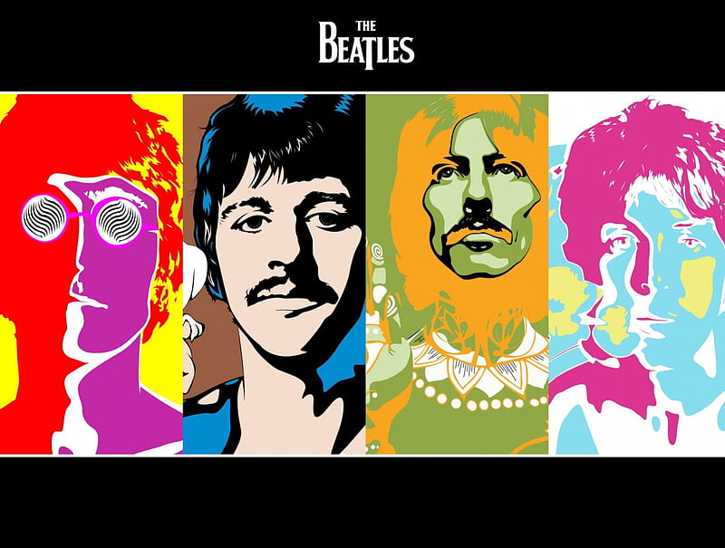 The beatles psychedelic, Music, The Beatles, Rock, psicodelia, HD wallpaper