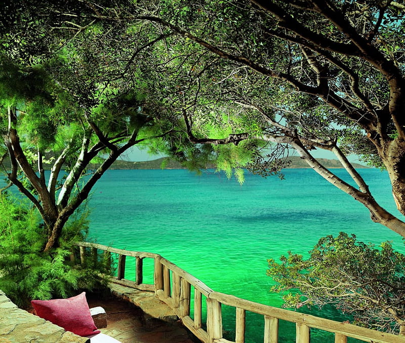 Beauty of island Crete - Greece, beach, pic, Crete, expression, color, HD wallpaper