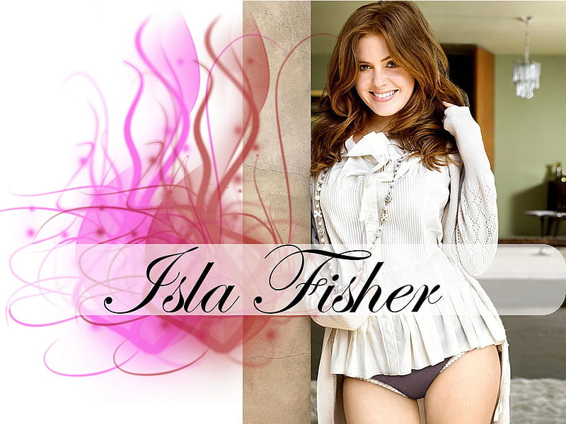 Isla Fisher, actress, HD wallpaper