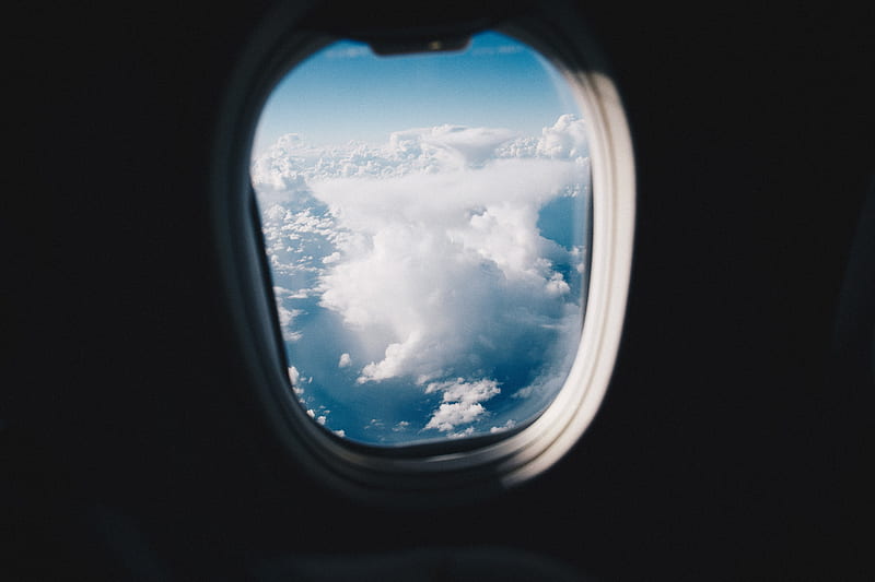 Opened airplane window, HD wallpaper | Peakpx