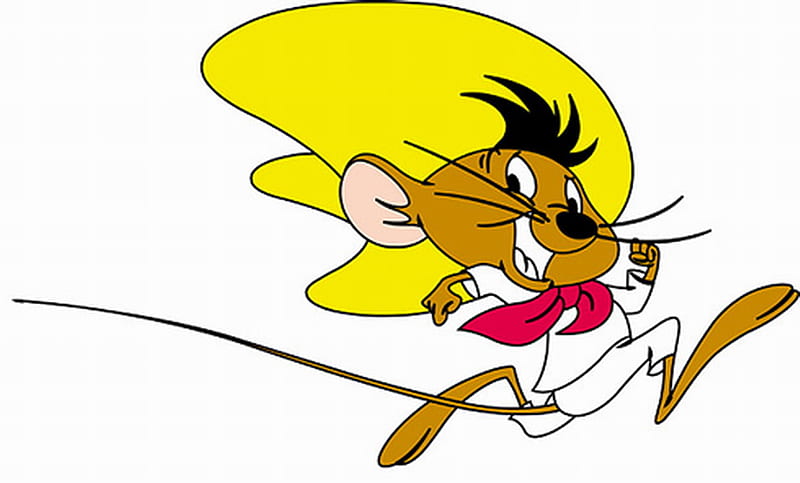 SPEEDY GONZALES, cute, speedy, mouse, fast, HD wallpaper