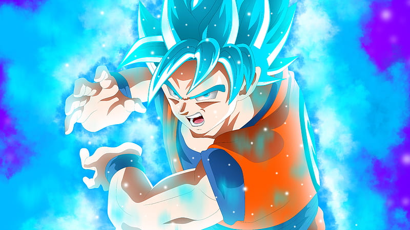 Goku kamehameha, bola, azul, continuar, dios, hijo, súper, Fondo de  pantalla HD | Peakpx