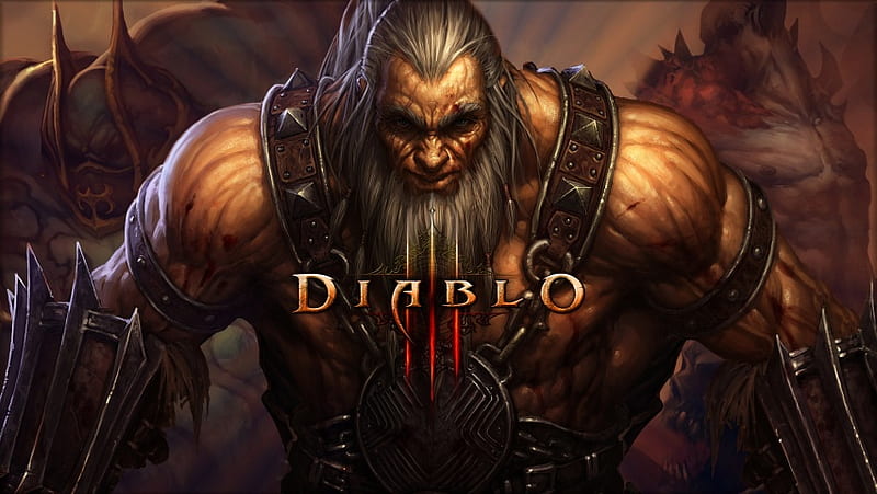 Diablo III Barbarian, HD wallpaper