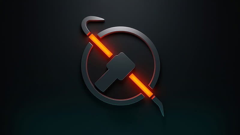 Half Life Logo , half-life-2, games, artist, artwork, digital-art, logo, HD wallpaper