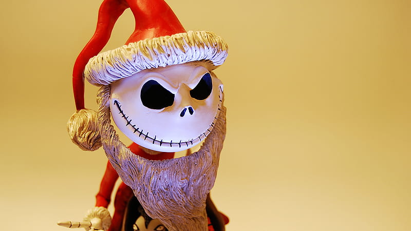 Pesadilla antes de navidad arte de jack skellington con vestido de santa  claus en sandalia color películas de, Fondo de pantalla HD | Peakpx