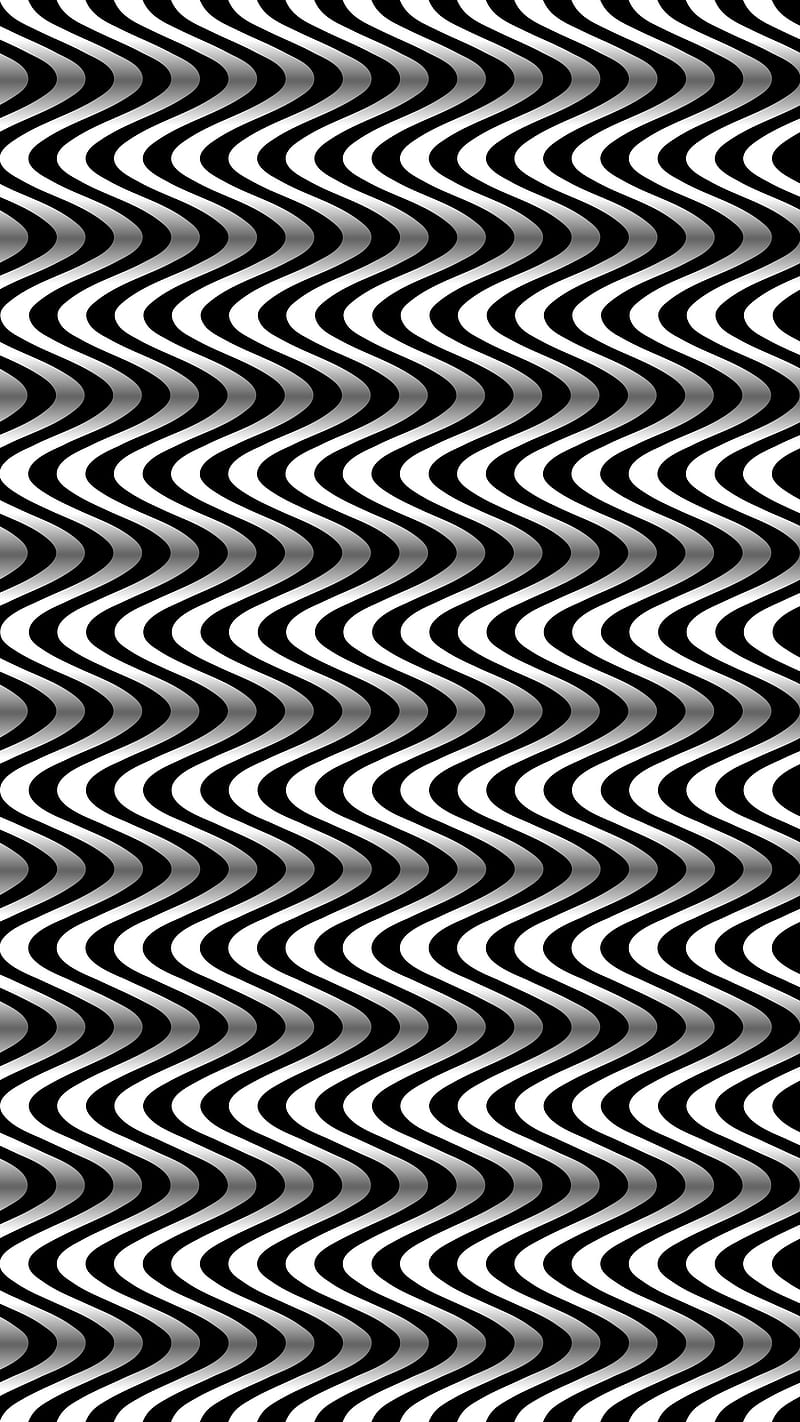wave pattern black and white