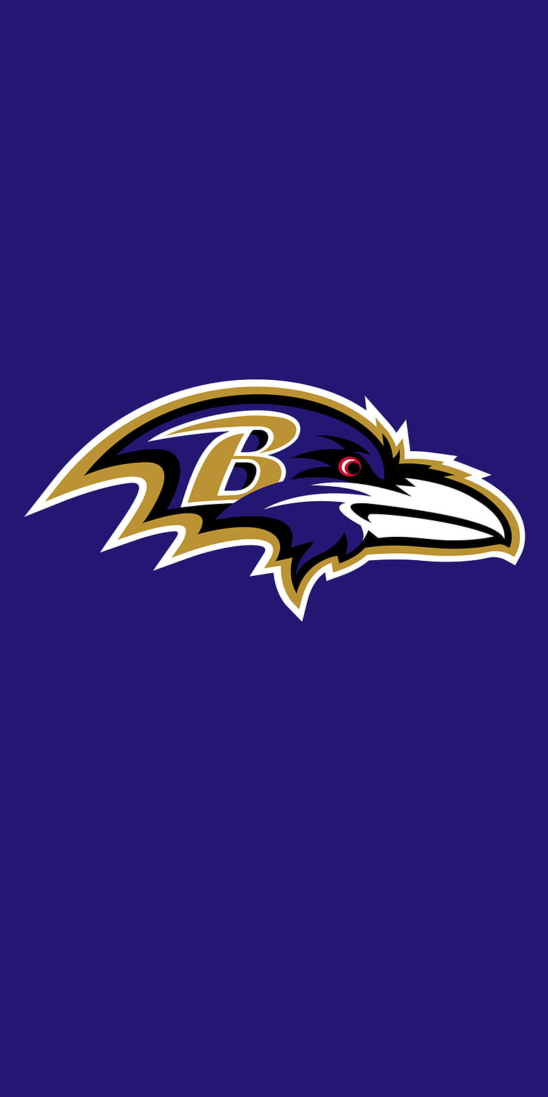 Baltimore ravens, baltimore, nfl, logo, football, HD phone wallpaper
