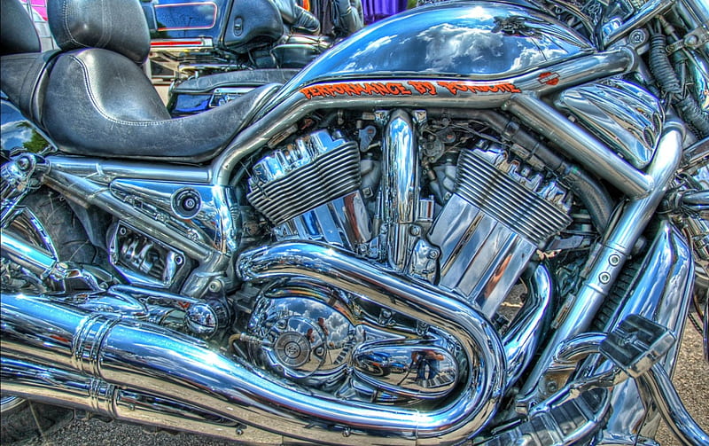 close up of a harley davidson engine r, metallic, close up, engine, exhaust, r, motorcycle, HD wallpaper
