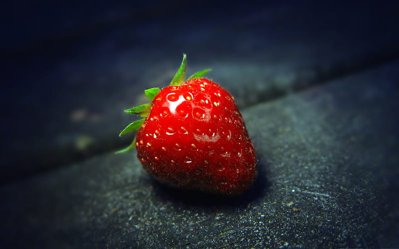strawberry-Fruit food, HD wallpaper
