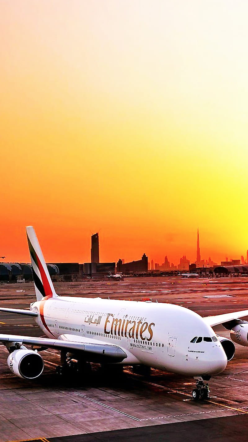 Emirates, 777, a380, airbus, boeing, dubai, dxb, flight, uae, HD phone  wallpaper | Peakpx