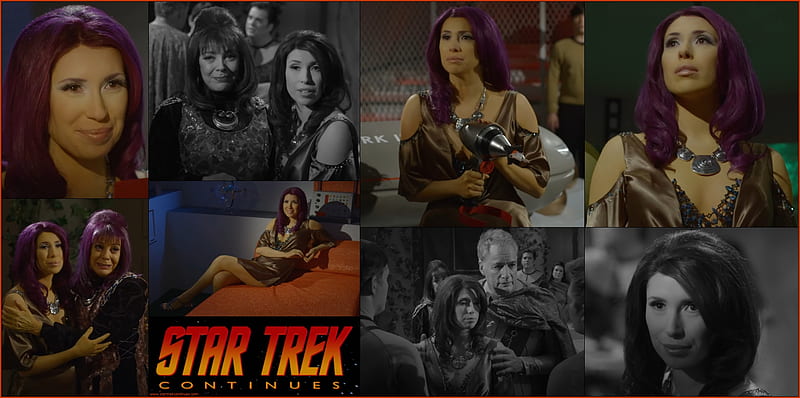 Actress Elizabeth Maxwell as Sekara From The Star Trek Continues Episode 