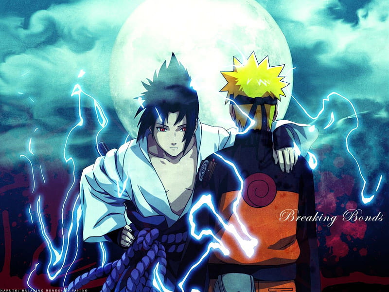 Breaking Bonds Shinobi Uchiha Sasuke Naruto Uzumaki Naruto Sasuke Clouds Hd Wallpaper Peakpx
