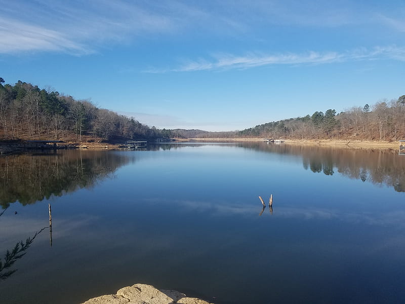 Blackburn Arm on a Beaver Lake Overlook, graphy, Nature, Hiking, Outdoors, HD wallpaper