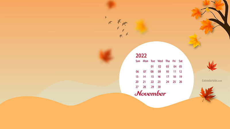 November 2022 Calendar Wallpapers  Wallpaper Cave