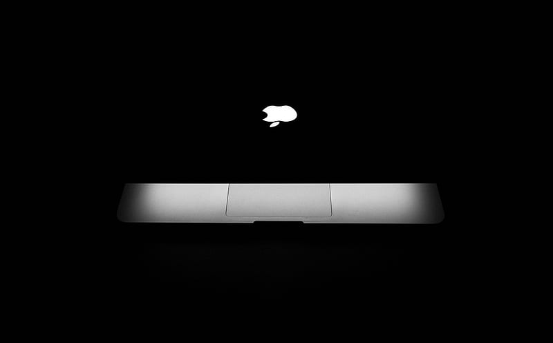 Apple Laptop Black and White Ultra, Computers, Hardware, dark, Laptop, Apple, Black, Technology, Computer, Minimal, Macbook, macbookpro, electronics, HD wallpaper