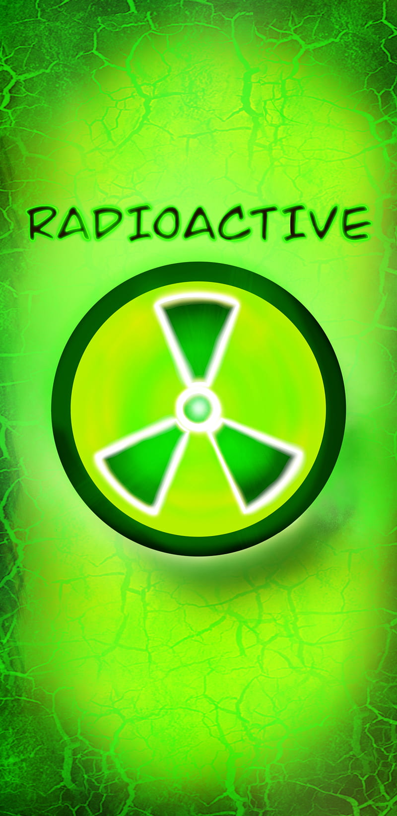 RADIOACTIVE , art, digital art, drawing, graphics design, nuclear, procreate, radiation, radiation symbol, radioactive, toxic, HD phone wallpaper