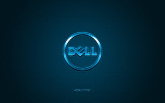 Dell 3d logo, blue backgroud, Dell logo, HD wallpaper | Peakpx