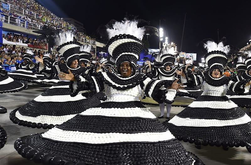 2016 Rio carnival, Samba, Carnival, Performance, Brazil, Rio, HD wallpaper
