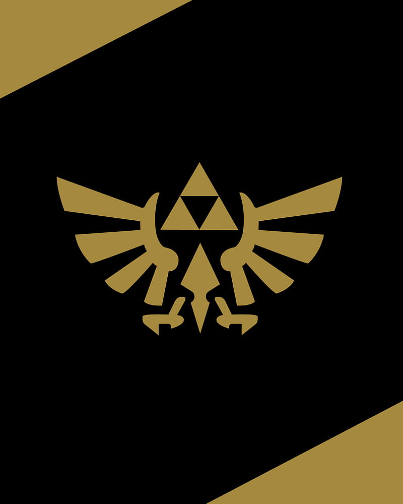 Zelda, logo vector, the legend of zelda, HD phone wallpaper