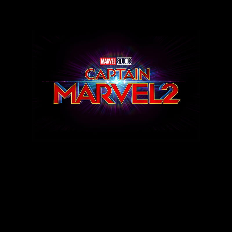 Captain Marvel 2 Logo, HD phone wallpaper