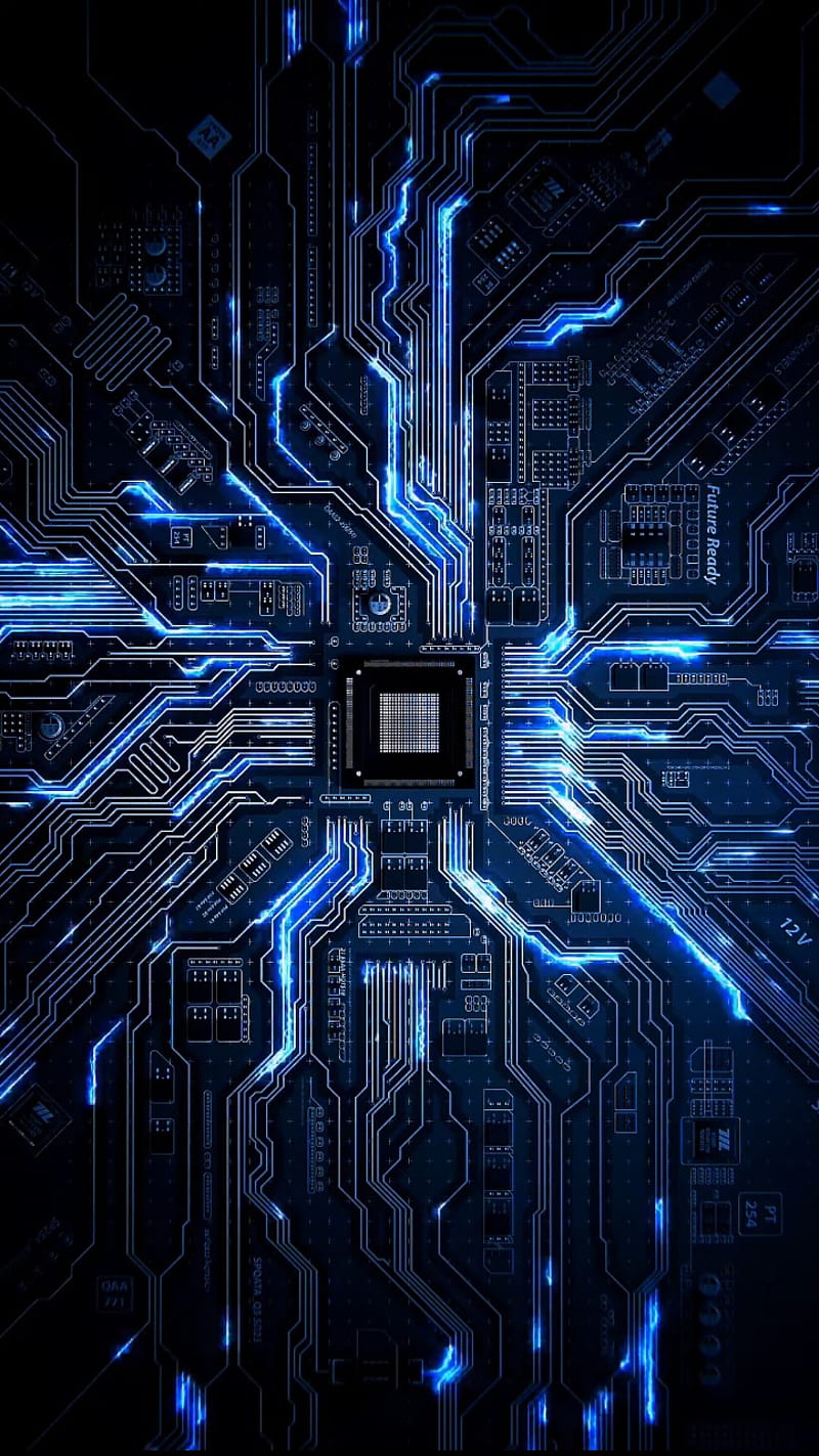 Processor, computer, electronic, electronics, screen, tech, technology, HD  phone wallpaper | Peakpx