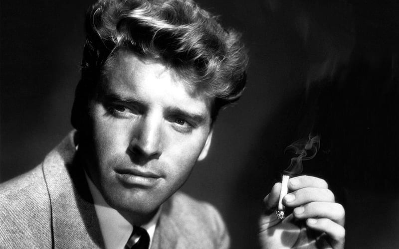 Burt Lancaster, black and white, american film actor, hollywood classics, entropy, HD wallpaper