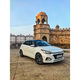 hyundai i20 white modified