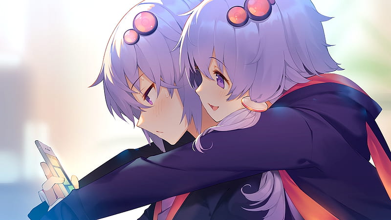 Hug from behind  Yuri Manga  Anime Amino