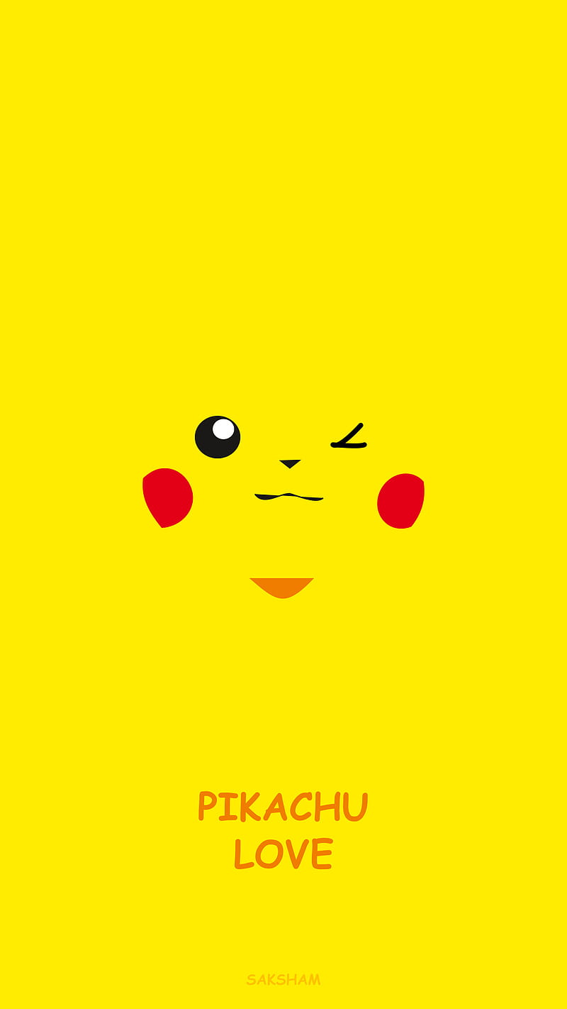 Cute Pikachu, cute, fire, lock, locked, love, phone, pikachu, pubg, screen, yellow, HD phone wallpaper