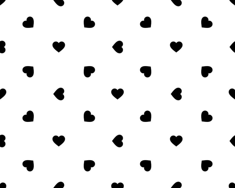 Simple heart shape seamless pattern in diagonal arrangement. Love