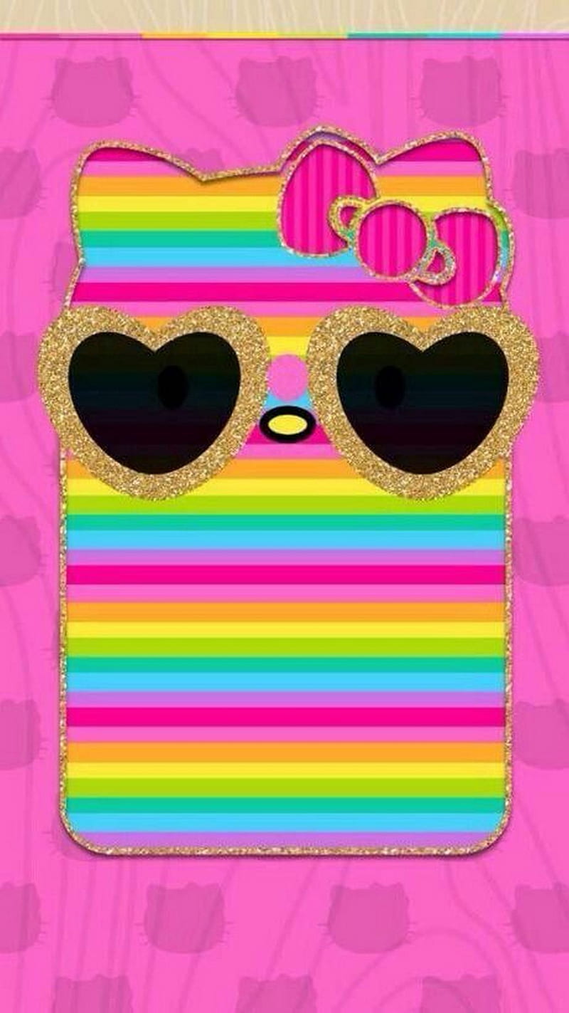 katy, black, bubbles, cartoons, colors, full, gold, corazones, pink, planet, purple, HD phone wallpaper