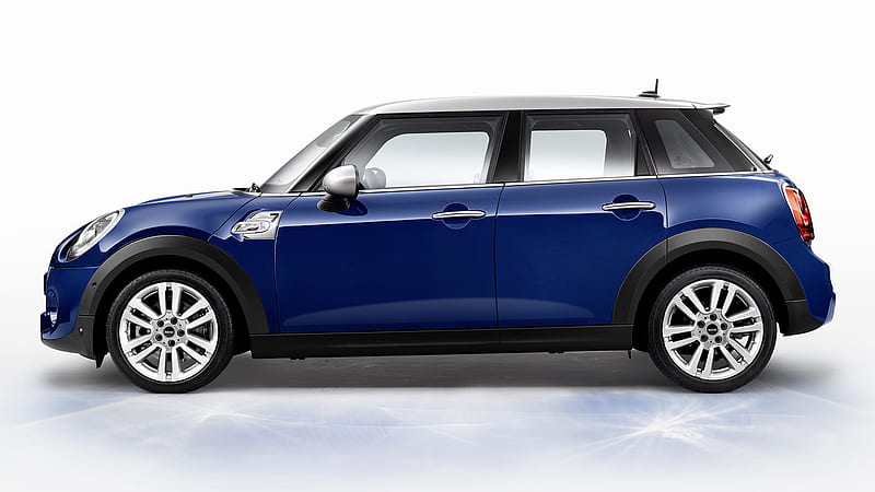 Mini, Mini Cooper S Seven, Blue Car, Car, HD wallpaper