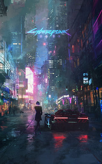 Cyberpunk City Buildings Sci-Fi 4K Wallpaper #4.74