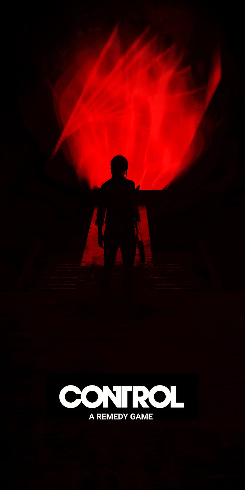 Control, games, horror, mysterious, ominous, red, remedy, strange, video games, xbox, HD phone wallpaper