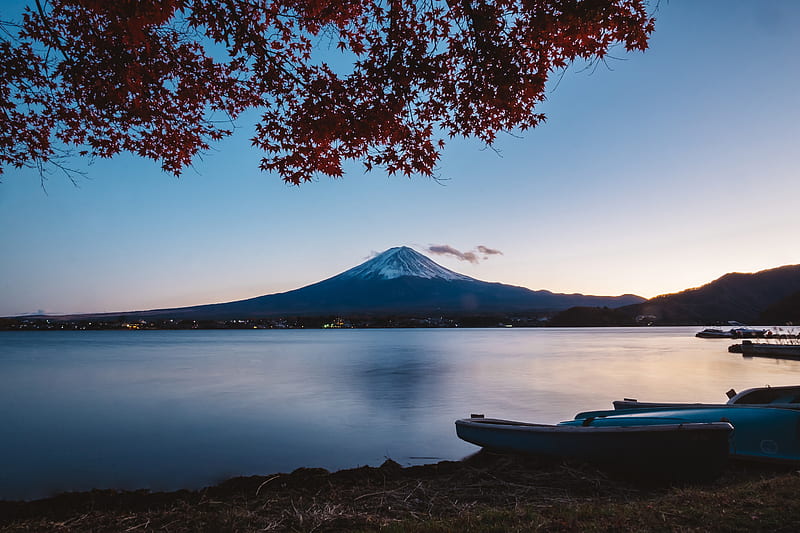 Mount Fuji, mount-fuji, mountains, nature, HD wallpaper