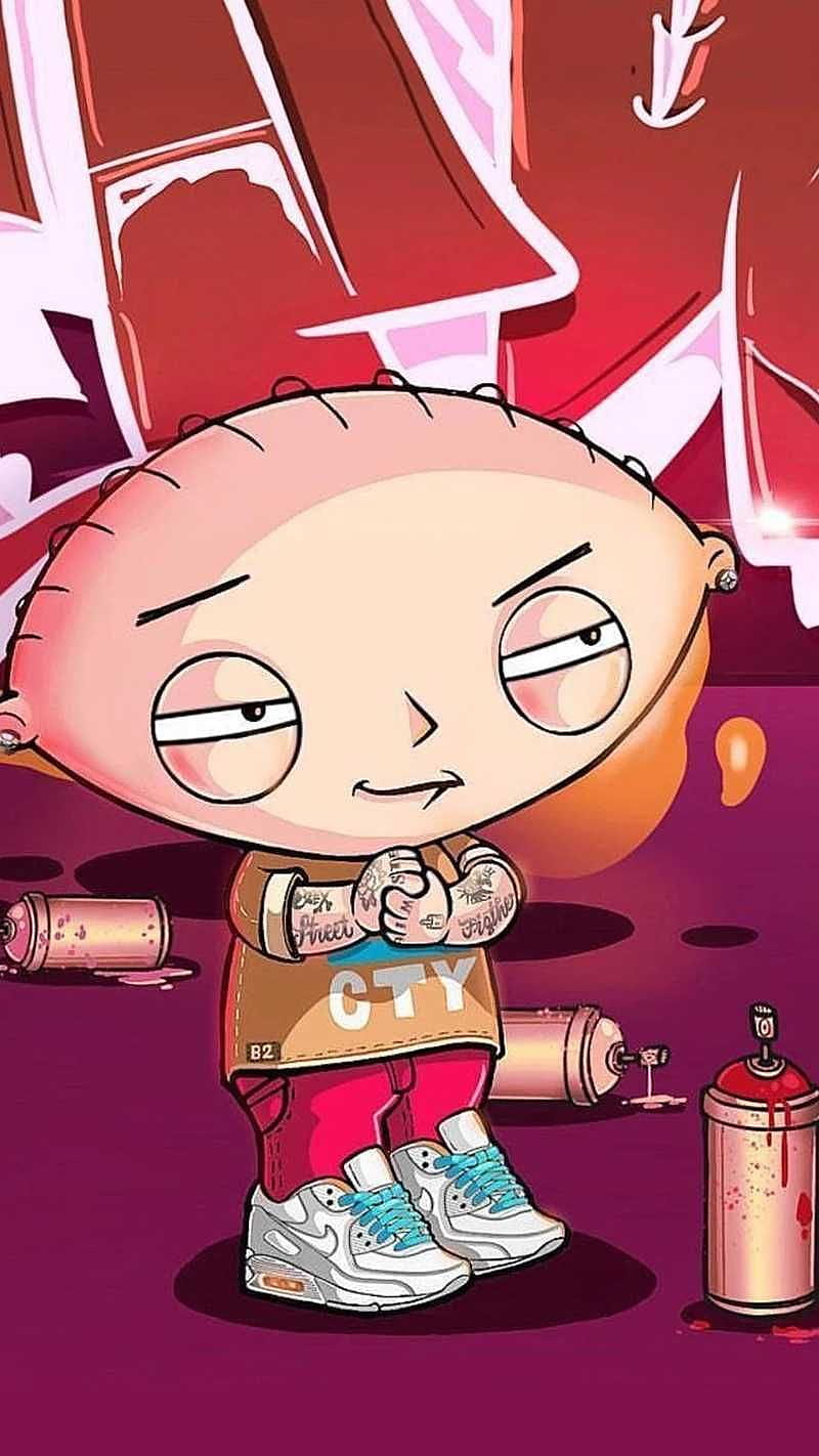 Stewie Griffin Discover more Cartoon, Family Guy, Stewie Family Guy, Stewie Griffin . ht in 2022. Stewie griffin, Family guy stewie, Family guy cartoon, HD phone wallpaper
