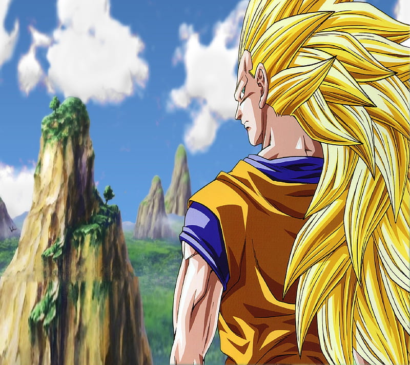 Goku ssj3, animado, dibujos animados, bola de dragón, juego, saiyan, Fondo  de pantalla HD | Peakpx