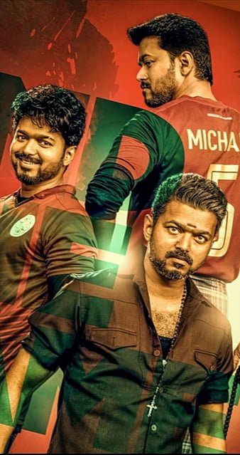 Bigil Movie Vijay 프로젝트 :: 사진, 비디오, 로고, 일러스트레이션 및 브랜딩 :: Behance