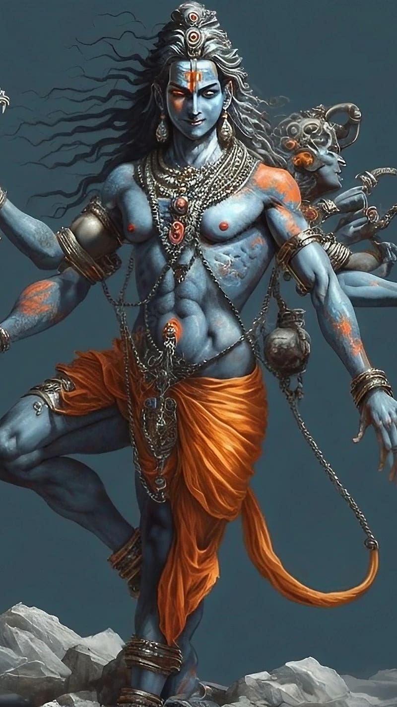 Bholenath Wale, Animation, lord shiva, god, mahadev, HD phone wallpaper