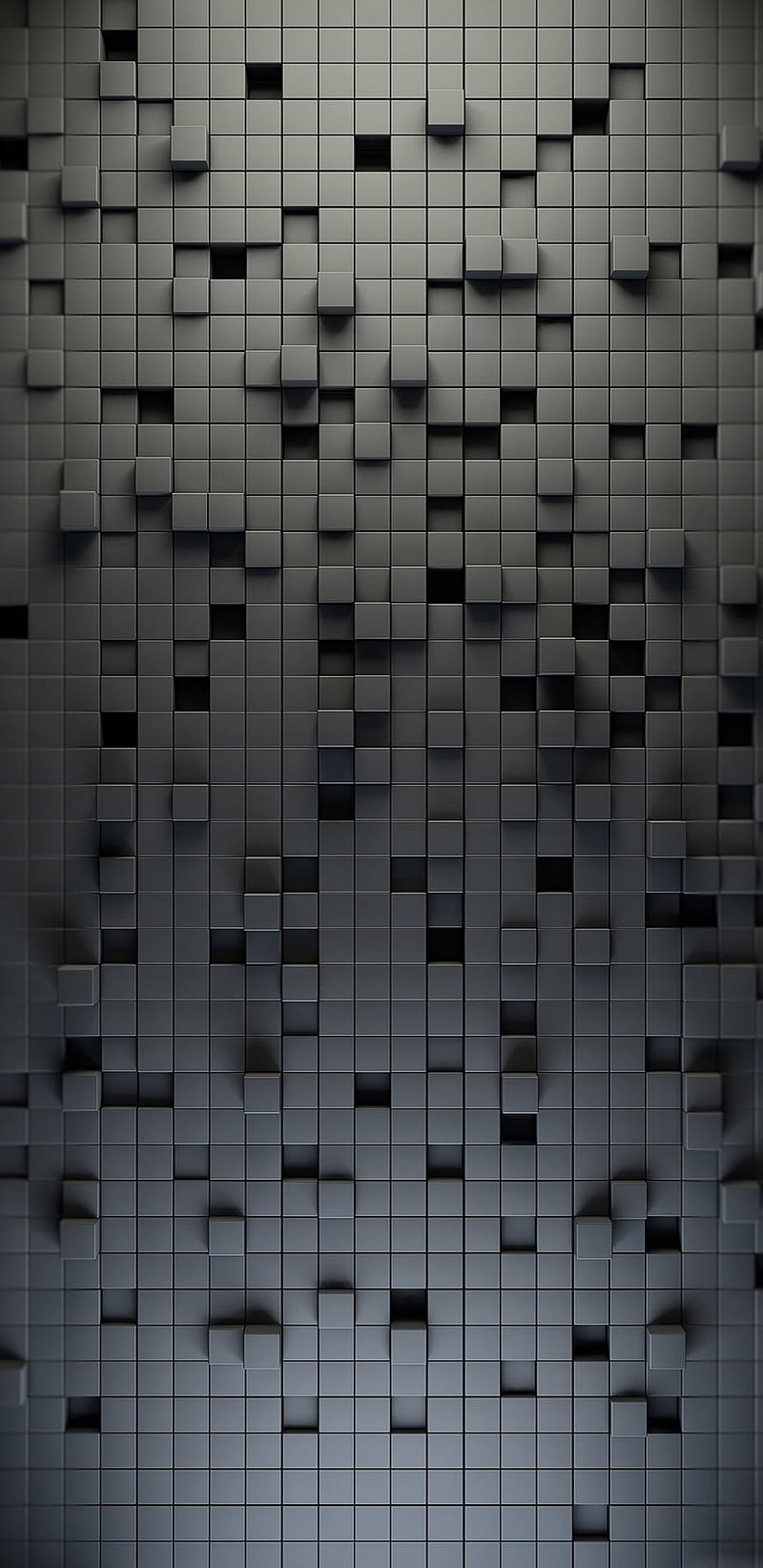 Black Cubes , abstract, cube, puzzle, puzzles, HD phone wallpaper